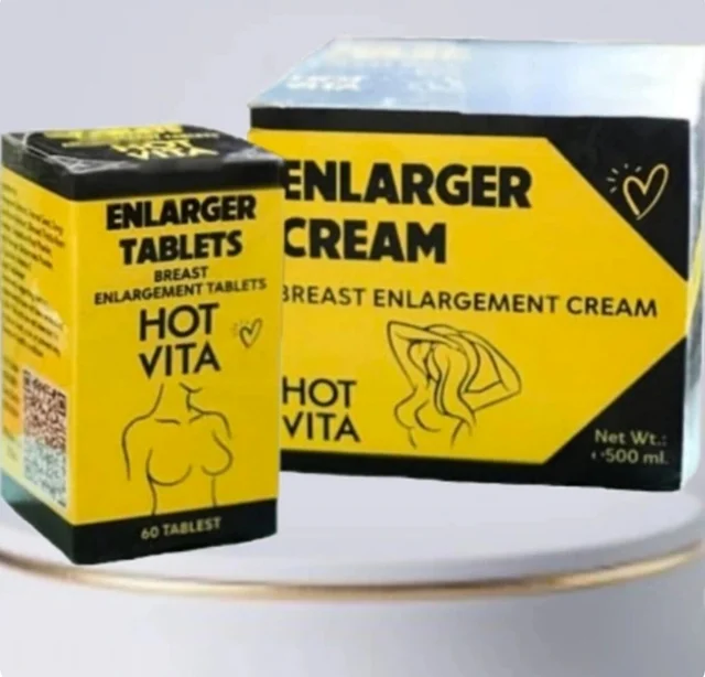 حجم دهنده سینه هاتویتا با انتخاب محصول کرم یا قرص Hot vita